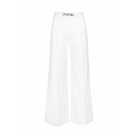 Valentino, Wide Trousers Wit, Dames, Maat:XS