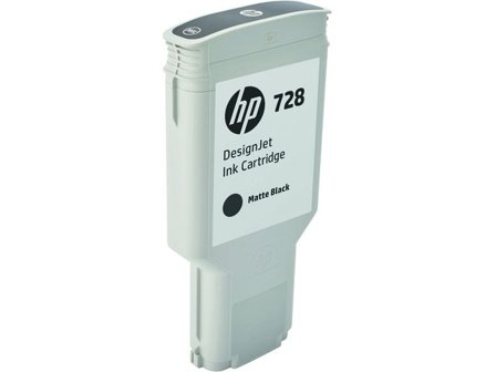 HP Bläckpatron, F9J68A, 728, matt svart - Lyreco - Toner och bläck - Bläckpatroner - Bläckpatroner HP