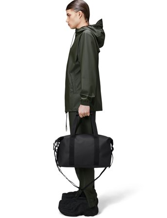 Rains Hilo Weekend Bag Small W3 - Black - ONE SIZE