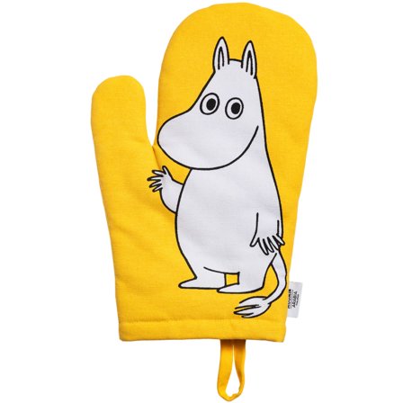 Moomin arabia Muumipeikko patakinnas 14×28 cm, keltainen