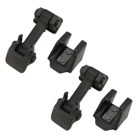 1 Pari Etukannen Salpalukko ja Kiinnike 55395653AF 55395652AC Jeep Wrangler JK 2007-2018