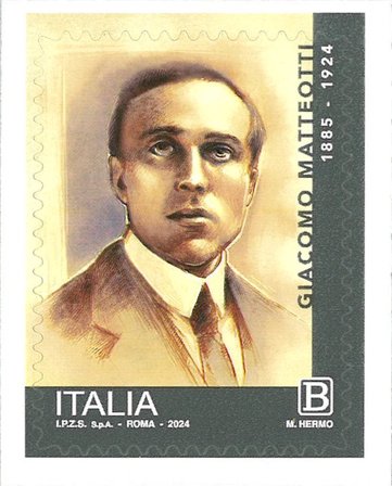 Italien - Giacomo Matteotti - Postfrisk frimærke