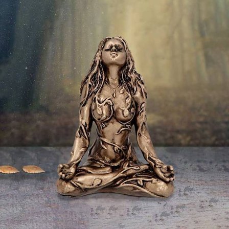 Moder Jord Staty Mini Gaia Fairy Dekorativ Buddha Staty De 1PC