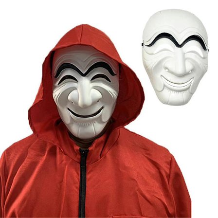 Money Heist: Korea - Joint Economic Area Cosplay Latex Mask Koreansk version Dali Mask Party Prop