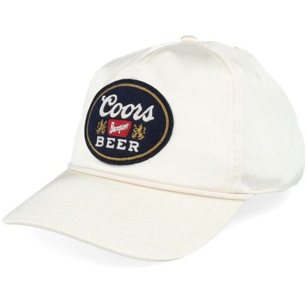 American Needle - Beige adjustable Keps - Coors Blazer Cream A-Frame Adjustable @ Hatstore