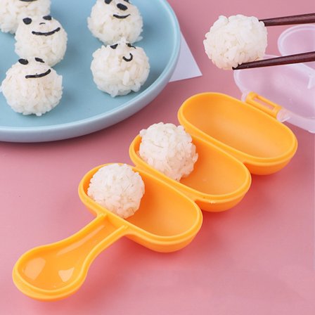 6 stk/sæt Baby Rice Ball Form Børn frokost DIY Sushi Maker Form
