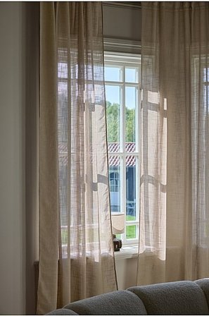 Jotex - Gardin 2 Längder Ljus greige MELISSA - Köp Multifunktionsgardiner hos Jotex