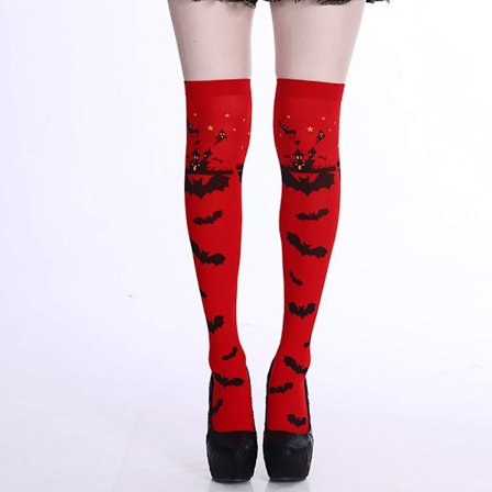 Halloween-sukat Lepakkosukat D D