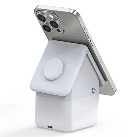 Duzzona 4-in-1 Trådlös Laddare Magsafe iPhone Apple Watch AirPods W20 15W