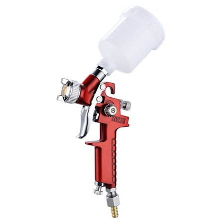 Air Gravity Spray Paint Gun Komprimeret Luft Kompressor Spray Gun(rød)