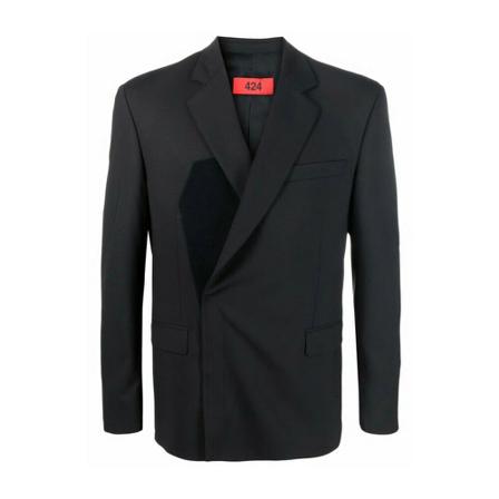 424 32424G01 226006 Gacca Sort, Herre Blazer, Størrelse: L