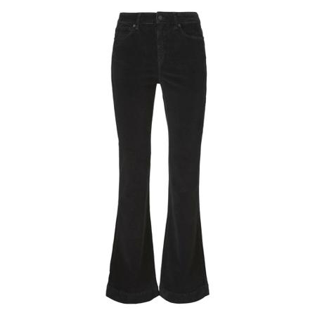 IVY Copenhagen Tara Flare Baby Cord Color Sort, Dame Jeans, Størrelse: W30 L34