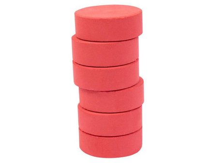 PLAYBOX Färgblock 44 mm, ljusröd 6/fp - Lyreco - Skola och förskola - Målarfärg och tillbehör - Färgblock