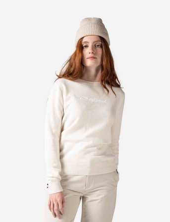 ROSSIGNOL W Signature Rossignol Knit - White - XL