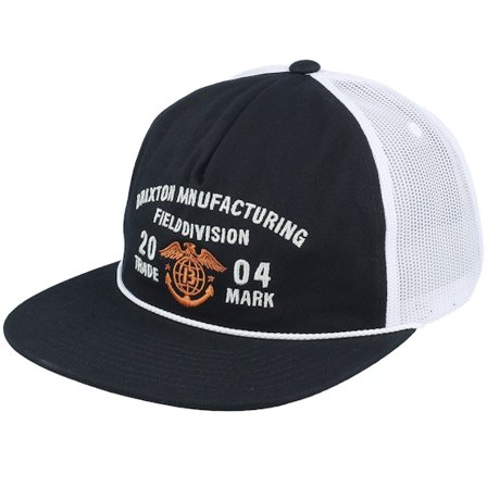 Brixton - Black - trucker - Cap - Division Hat Black/White Trucker - Hatstore