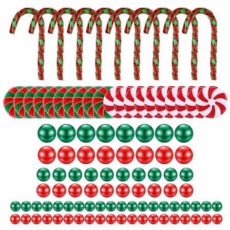 106 st Julvase Filler Pearl Garland Candyland Pearls Water Gels Pärlor för Centerpiece Party Flytande ljusdekor