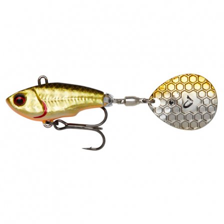 Savage Gear Fat Tail Spin (Shallow) 6,5cm, 12.5g Sinking - Dirty Roach