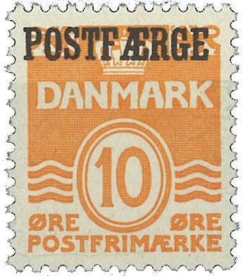 Danmark 1936 - Postfærgemærke AFA 15 - Postfrisk