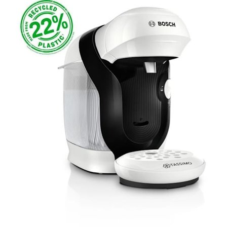 Kaffemaskine med flere drikke - BOSCH - TASSIMO - T11 Style hvid - 1400 W