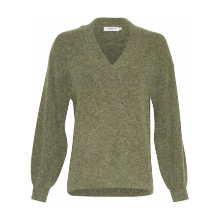 Moss Copenhagen Blouse , Groen , Dames , Maat: S/M