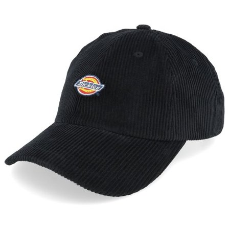 Dickies - Svart unconstructed Keps - Hardwick Corduroy Cap 2 Black Dad Cap @ Hatstore