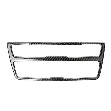 Kulfiber Interiør Centerkonsoller AC/CD Panel Dekorationsramme Trim til BMW 3 4 Serie GT F30 F3