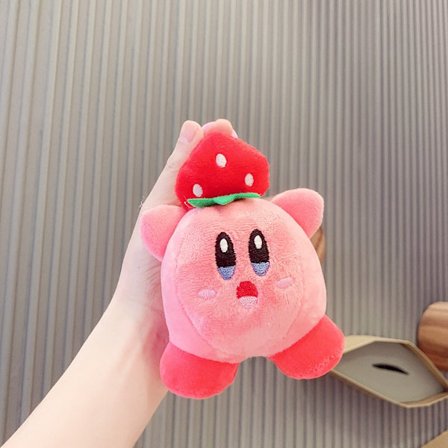 Kirby nøkkelring Anime plysj nøkkelring 7 7
