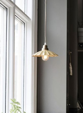 Ester vinduspendel Ø24 - gul