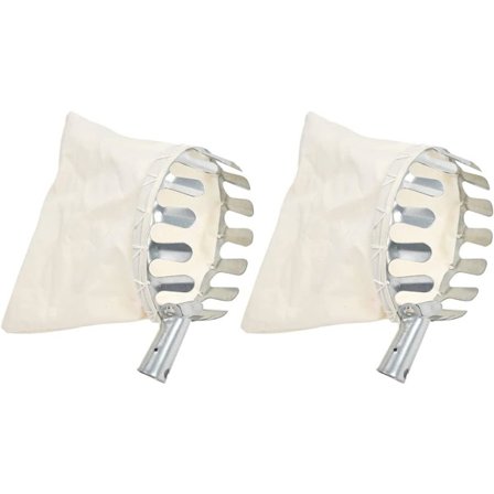 2 Maskiner Metall Fruktplockare Uppsamlingsväska Trädgård Utomhus