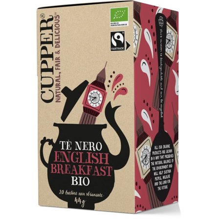 Cupper Tè Nero English Breakfast 44g