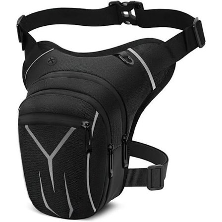 Motorcykel Ben Taske, Udvidbar Kapacitet Lår Taske, Taktisk, Mænd Kvinder, til Løb, Vandring, Cykling, Fiskeri