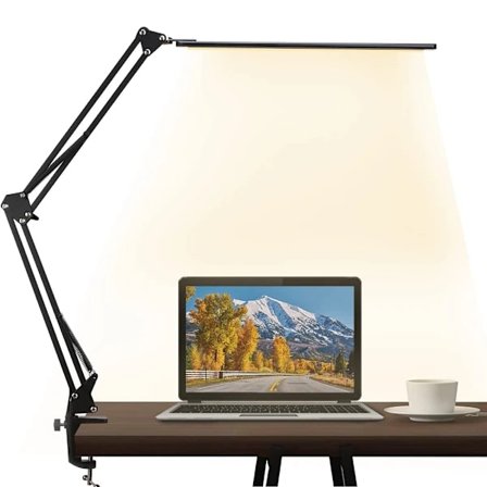 Hyvin Säädettävä Toimistovalaisin, Alumiininen Lämmönpoisto, Energiaa Säästävä LED-Pöytävalaisin Kotitoimistoosi, Käsityö- ja Suunnittelutarpeisiin