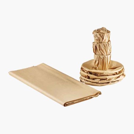 Biltema - Brunt Silkepapir for Innpakning og Beskyttelse, 100-pk - Ideell for Flytting og Oppbevaring