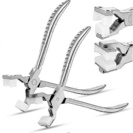 2 kpl Sormuksenvalmistussarja Ketjupihdit Taivutus ja metallityökalu Ruostumaton teräs Sormustaivutin Sormuksen taivutustyökalu [D]