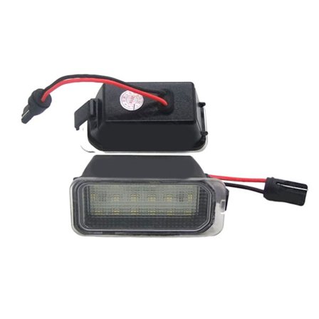 1 par LED-nummerskiltlys Lampebytte for Fiesta Focus KUGA