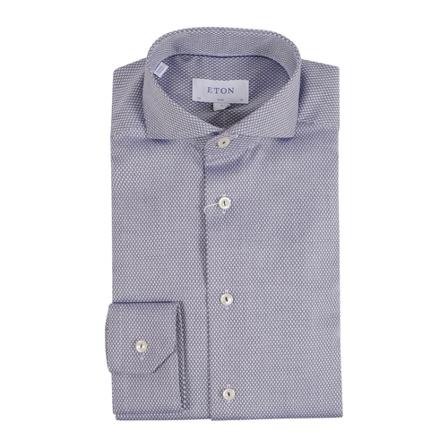 Eton, Shirt 100001857 29 Blauw, Heren, Maat:S