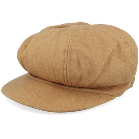 Sur la tête - Beige traditionalbeanie Czapka Z Daszkiem - Blend Baker Boy Cap Camel Vega Cap @ Hatstore