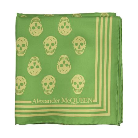 Alexander McQueen Halstørklæde Grøn, Dame Tørklæder, Størrelse: ONE Size