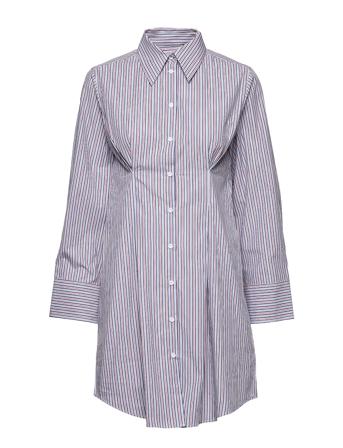 Marilyn Shirt Dress Patterned Blanche