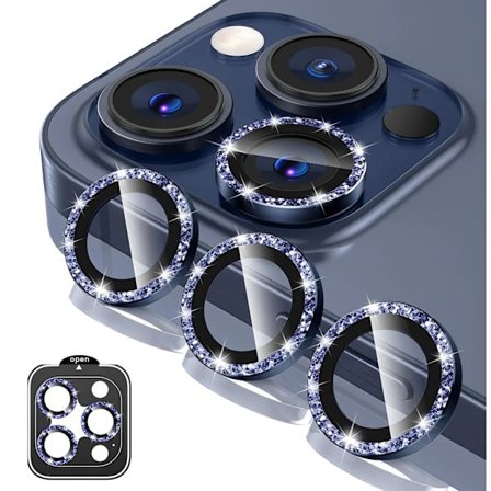 Desert Titanium Härdat Glas Kameralinsskydd Kompatibelt iPhone 16 Pro Max 15 Plus 14 16Pro 16Plus Skyddstillbehör