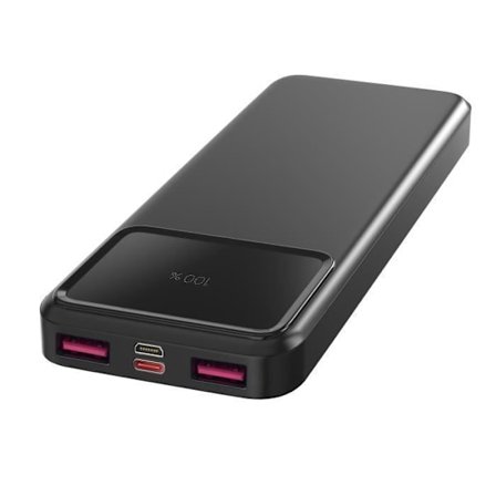 Batteri extern 20000mAh USB USB-C micro-USB Snabbladdning LED-skärm Phonillico