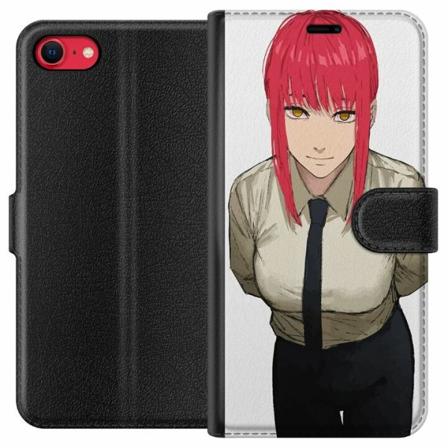Apple Iphone Se (2022) Plånboksfodral Makima Chainsaw Man
