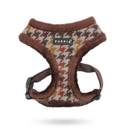 TESSELL Brown - Fodrad Hundsele - Klassiska hundselar, Jacket, Step-in, Y-Selar Dragselar, Fodrade vinterselar på Doggie.se