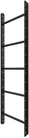 W.steps WWRS Vägg- och takstege svart 1500 mm, Stegar & ställningar