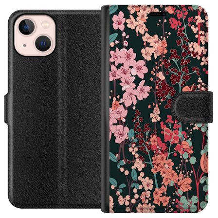 Kompatibelt Plånboksfodral till Apple Apple iPhone 13 Herbaceous Retro