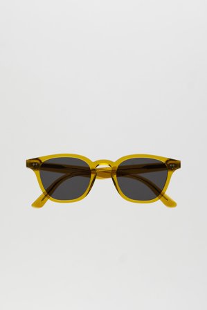 River Caramel - grey solid lens