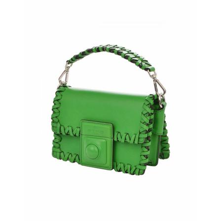 Etro, Bags Groen, Dames, Maat:ONE Size,leer,Bedrukt