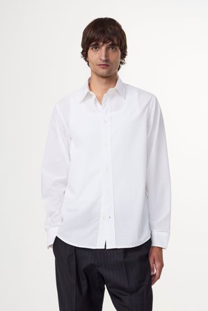 NN.07 Colby 5329 Shirt Male White Lyocell Blend