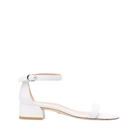 Stuart Weitzman, Sandals Wit, Dames, Maat:36 EU