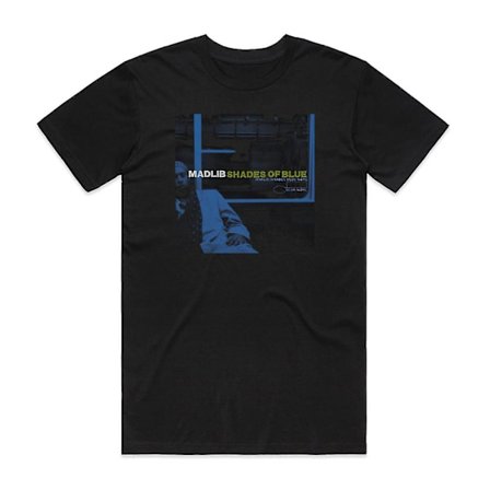 Madlib Shades Of Blue T-shirt Svart